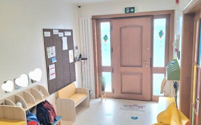 Rénovation de l’entrée du vestiaire : un nouveau départ à la crèche CouCou Bonheur